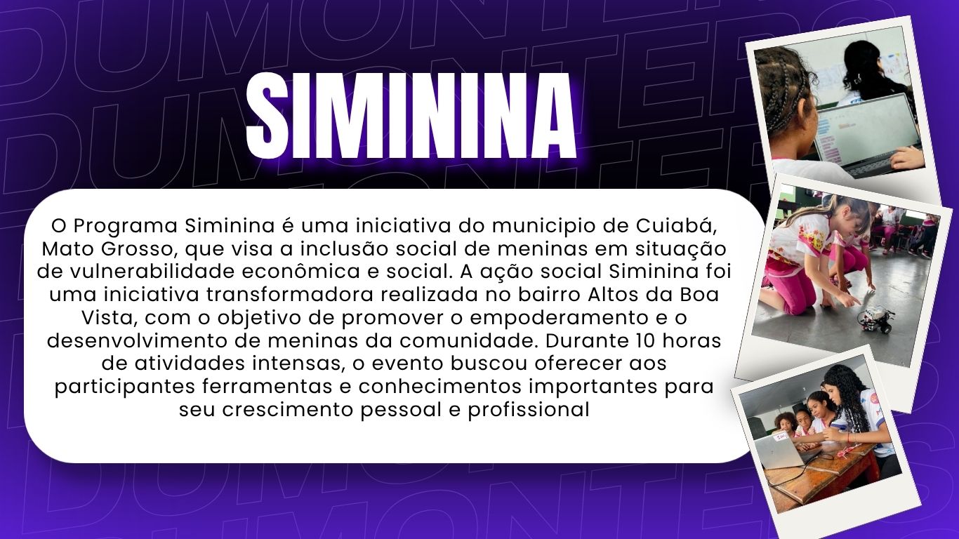 Registro do projeto Siminina