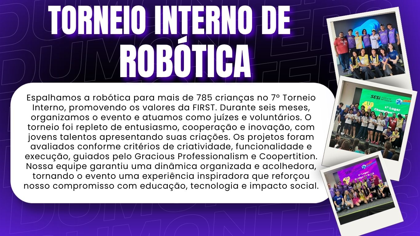 Registro do projeto Torneio Interno